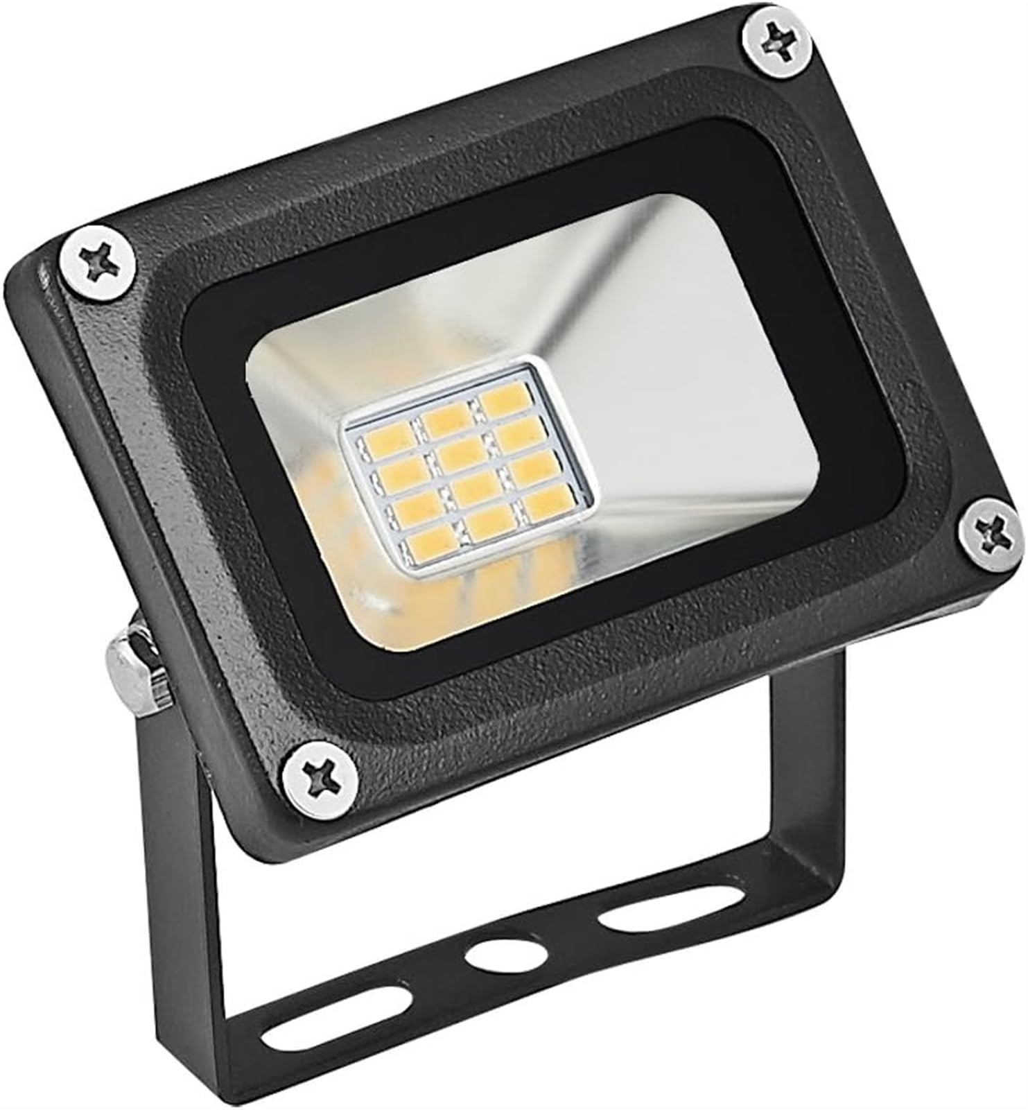 Luce di sicurezza a LED da 20 W IP65 Faretti a super luminosi diurna for Giardino Cortile Garage Magazzino Patio Cartellone Bianco caldo