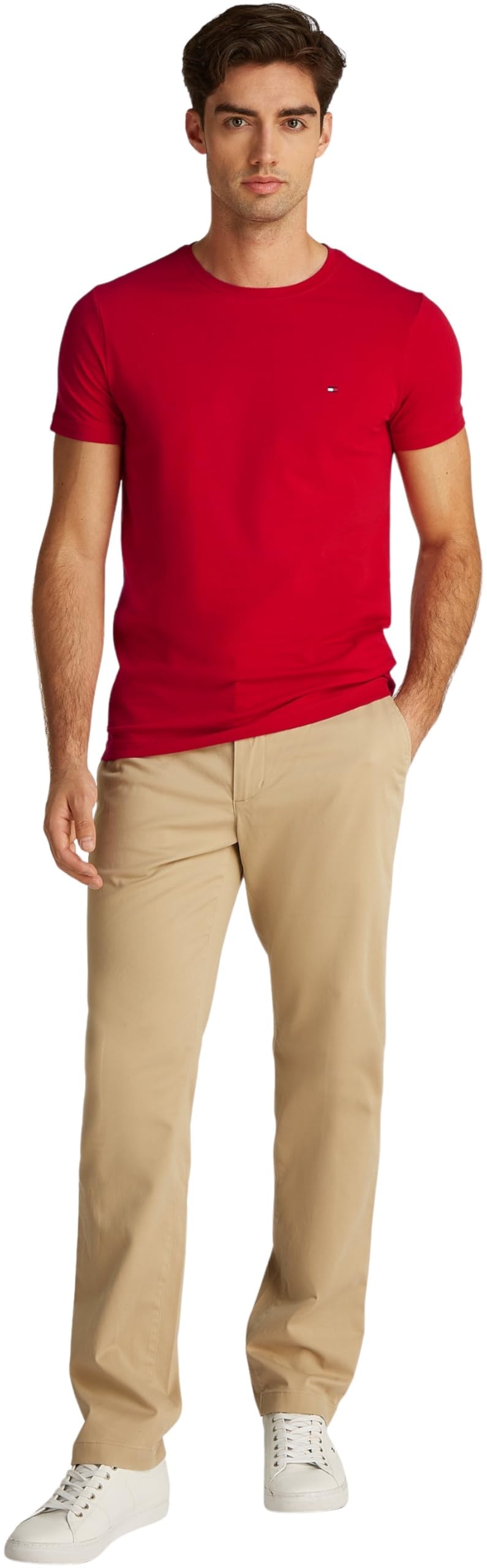 Tommy Hilfiger T-Shirt Slim Uomo Art MW0MW10800