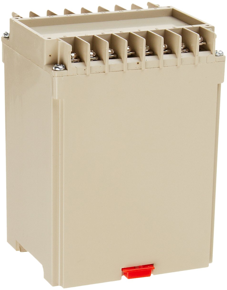 BUD Industries DB4702 Plastic DIN Rail Mount Box 4.43" L x 3.23" W x 2