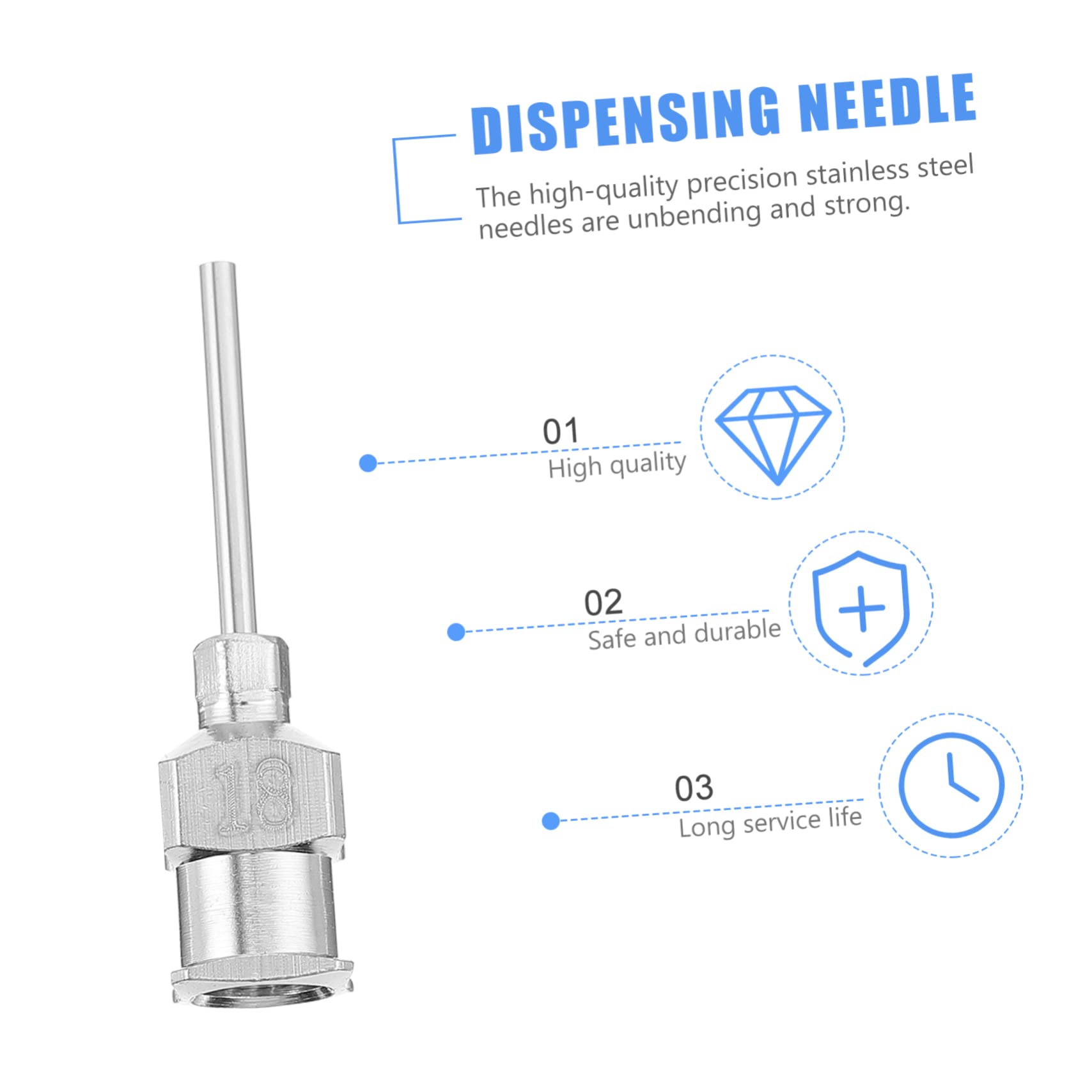 Amazon.com: VILLFUL 12pcs Stainless Steel Needle Strainer Needles 