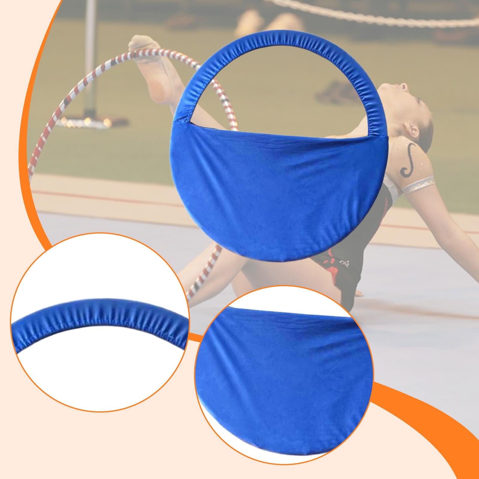 predolo Bolsa de Aro de Ejercicio, Bolsa de Almacenamiento para Aro de Fitness, Funda Multifuncional para Gimnasia Rítmica, para Competición de Juegos, Escena