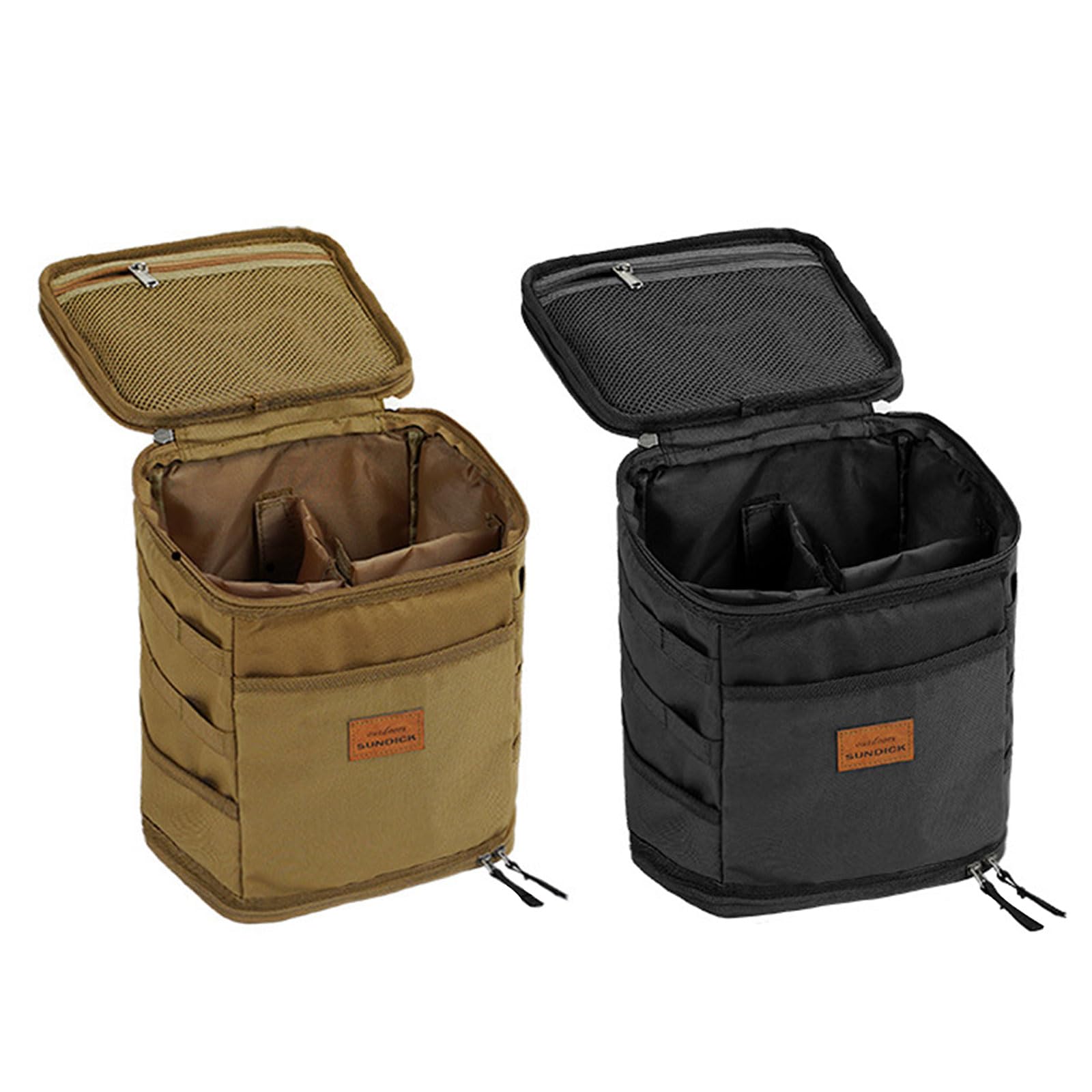 Runde Camping-Kochgeschirr-Tasche – Wasserdicht, Großes Fassungsvermögen – Ideal Für Picknick & Outdoor