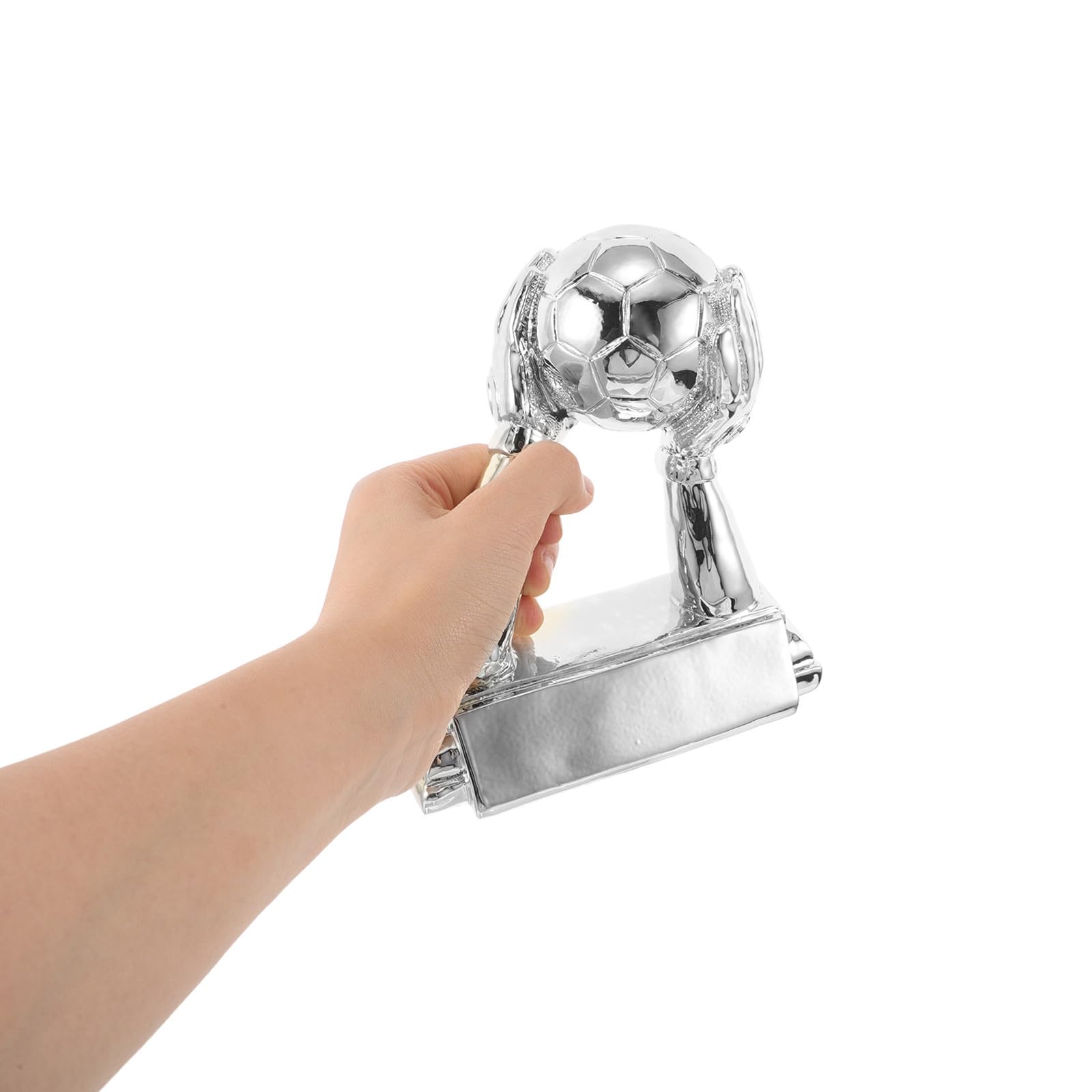 Trofeo de Fútbol de Resina Ligero y Fácil de Transportar Diseño Elegante y Acabado Delicado para Premiar Porteros en Ceremonias de Equipos y Cumpleaños de Aficionados