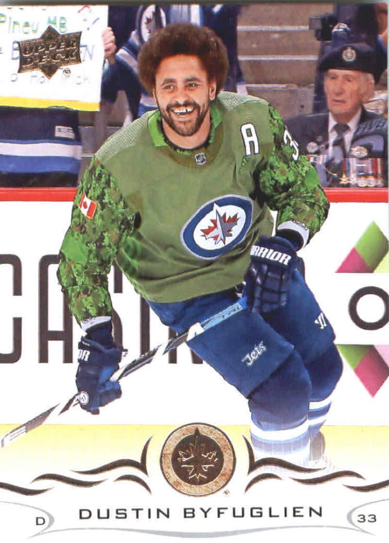 Amazon.com: 2018-19 Upper Deck #192 Dustin Byfuglien Winnipeg Jets