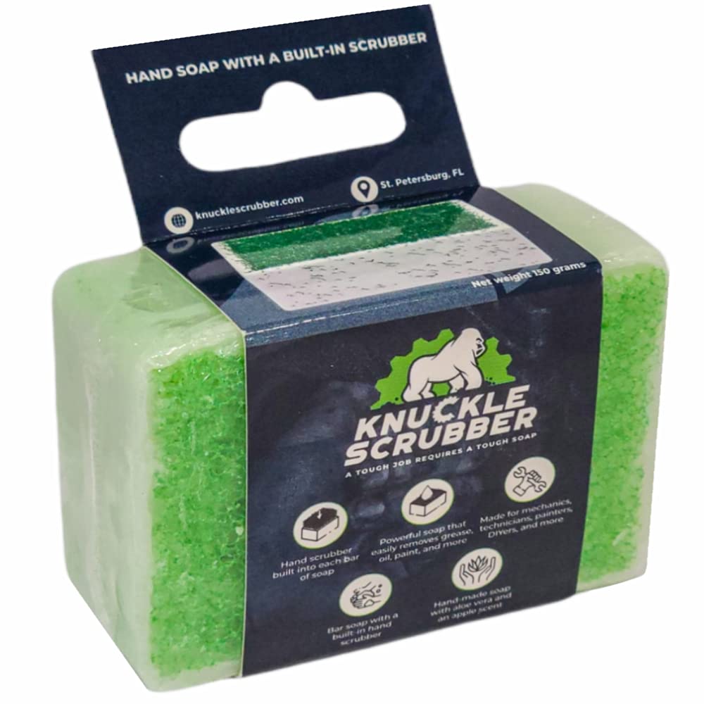 Buy Knuckle Scrubber BuiltIn Hand Scrubber Easily Cleans Grease, Oil