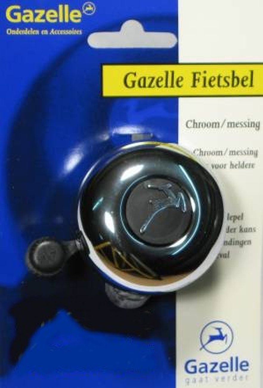 Gazelle Fahrrad Klingel/Glocke ~ original, verchromt : Amazon.de: Sport &  Freizeit