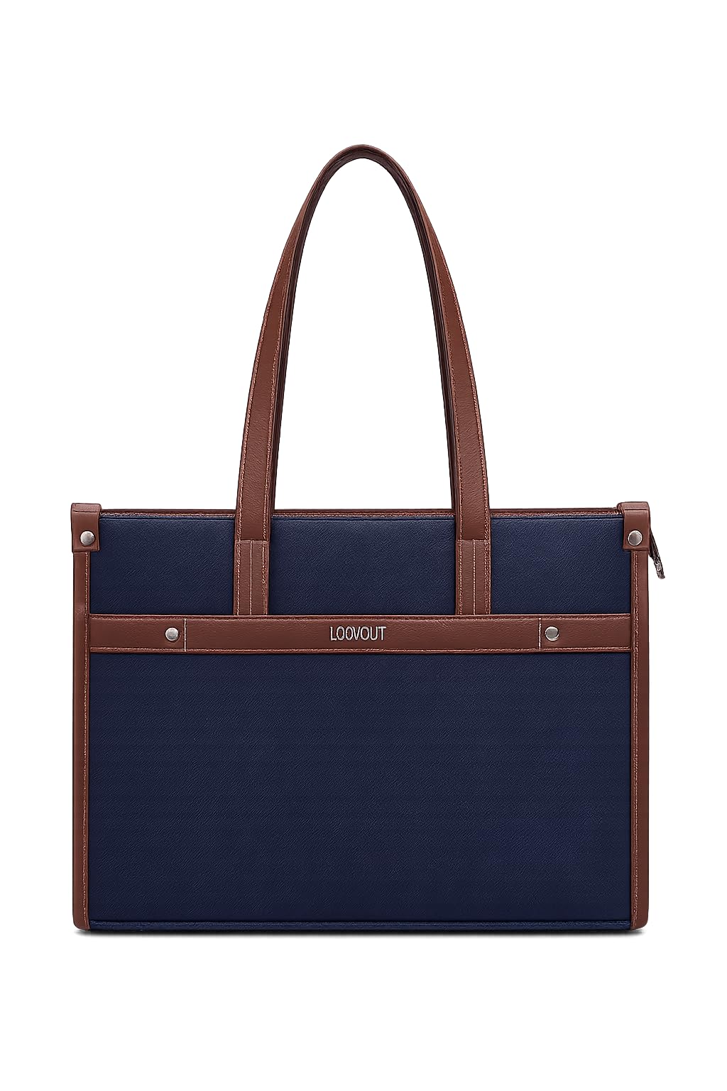 lookout fashion office bag | Stylish Bags for Office Use | Laptop Bag 15.6 inch | Stylish Tote for Office Use | Purse for Women | Vegan Leather Handbag | Daily & Travel Use |-picture-45