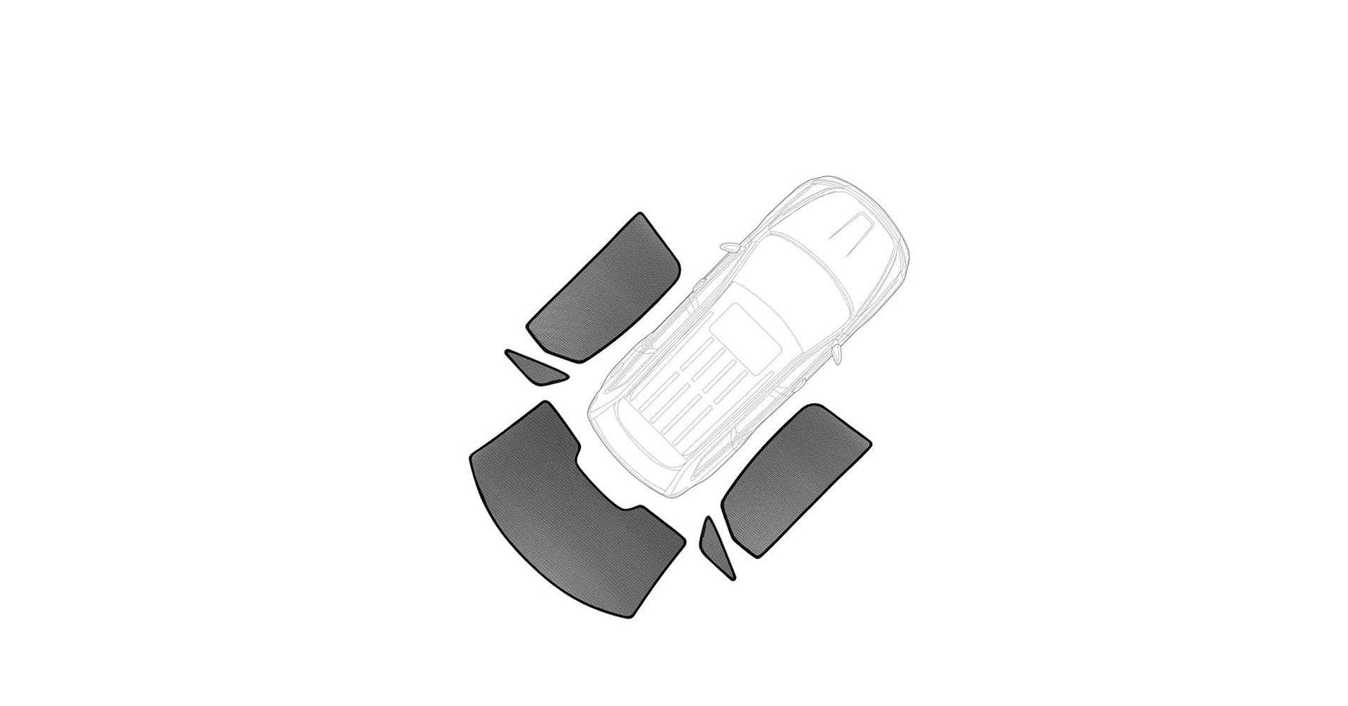 Amazon | カーサンシェード グランド C4 ピカソのための 2013