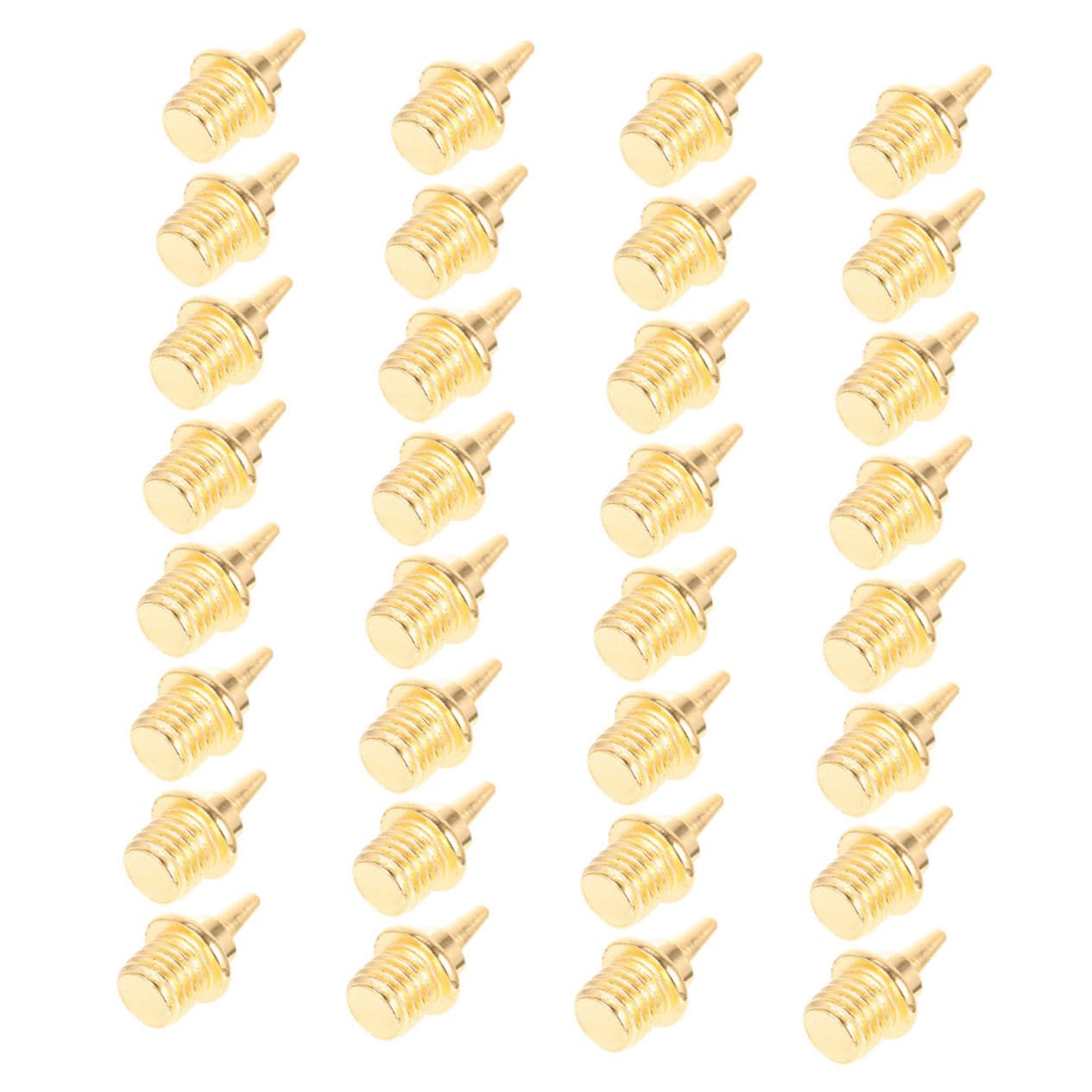 VANZACK 48pcs Replacement Track Spikes for Men's Running Shoes Metal Track Spikes Sturdy Aluminum Alloy Easy Install/Remove Jump for and Field