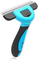 Vista 6 de Cepillo de perro y cepillo para gatos, reduce eficazmente el desprendimiento de pelo, profesional de aseo y herramienta de limpieza para perros