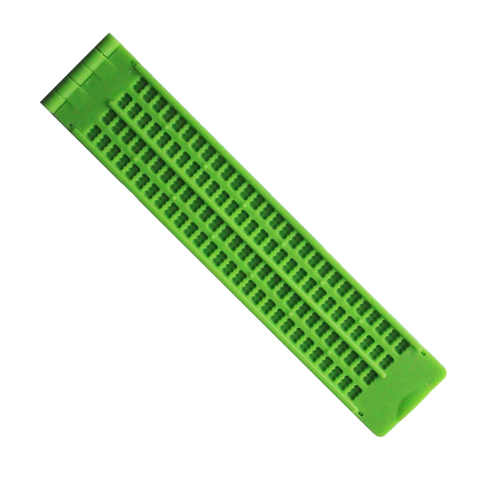 Lavagnetta Braille 4 Righe 28 Celle con Stilo per Educazione Non Vedenti Apprendimento Tattile e Scuola