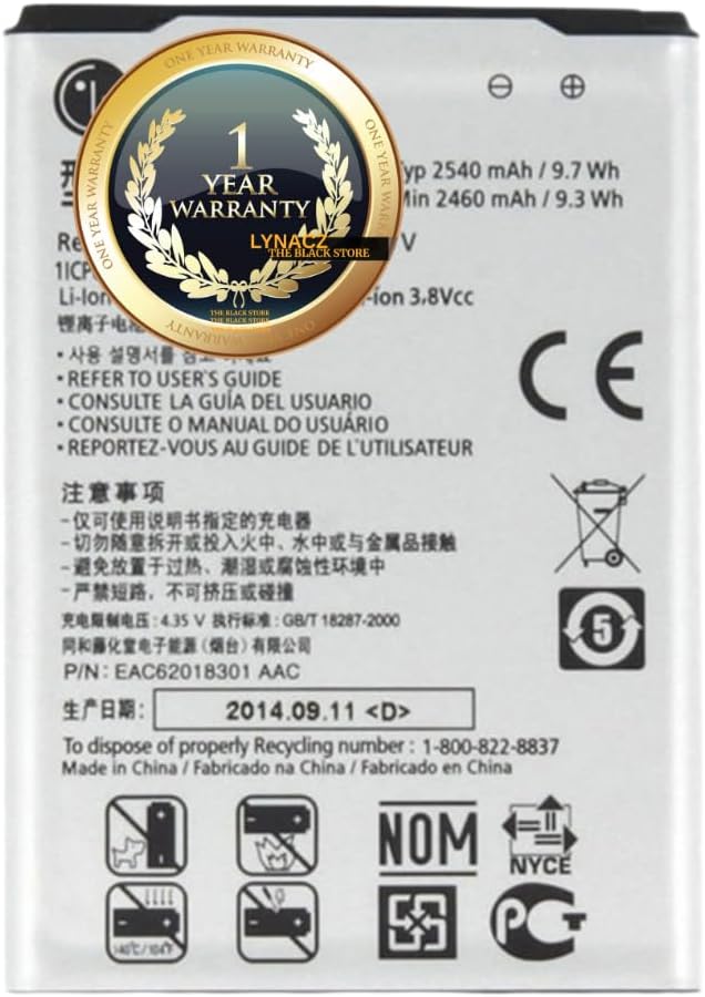 LGOC Original BL54SH for LG L80/L80 Dual, L90/L90 Dual, Magna, L Prime, G3 S, L Bello, G3 Beat with 1 Year Replacement Warranty