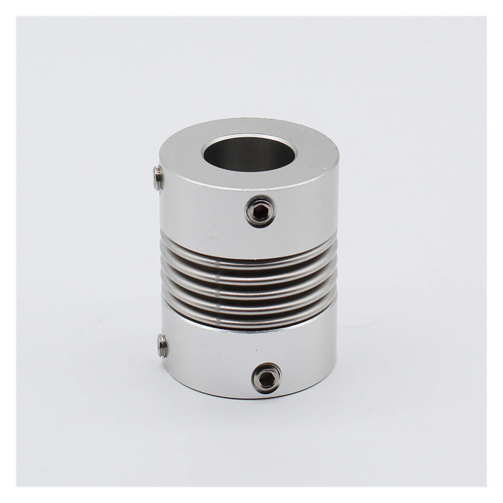 TEYWET Coupler 1pc D18L25 for CNC Motor Helical Shaft Coupler Beam Coupling Connect Encoder Metal (Inner Diameter : 4 x 5mm)