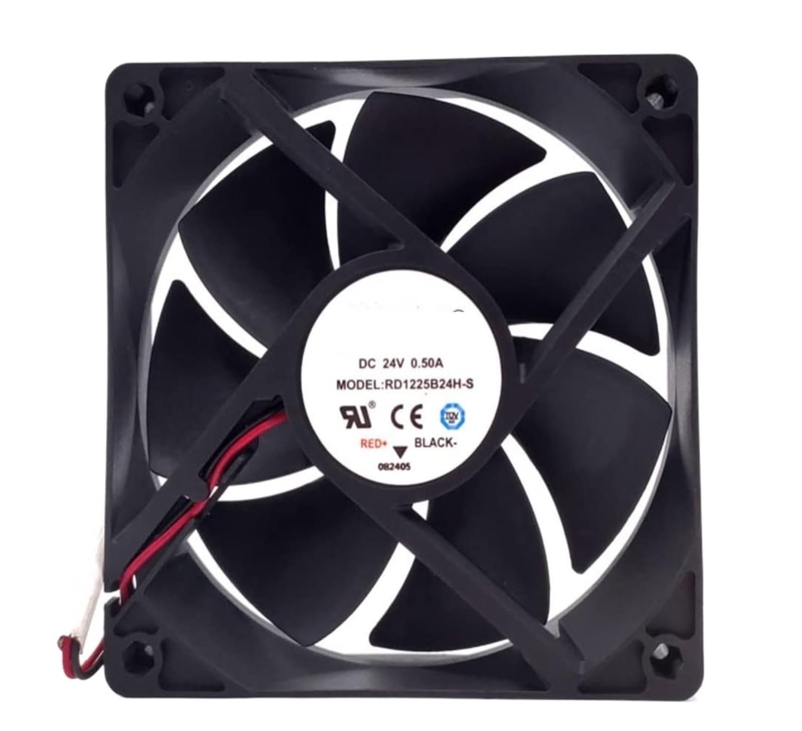 YMUGUEGH RD1225B24H-S DC24V 0.50A ZX7-315V Cooling Fan
