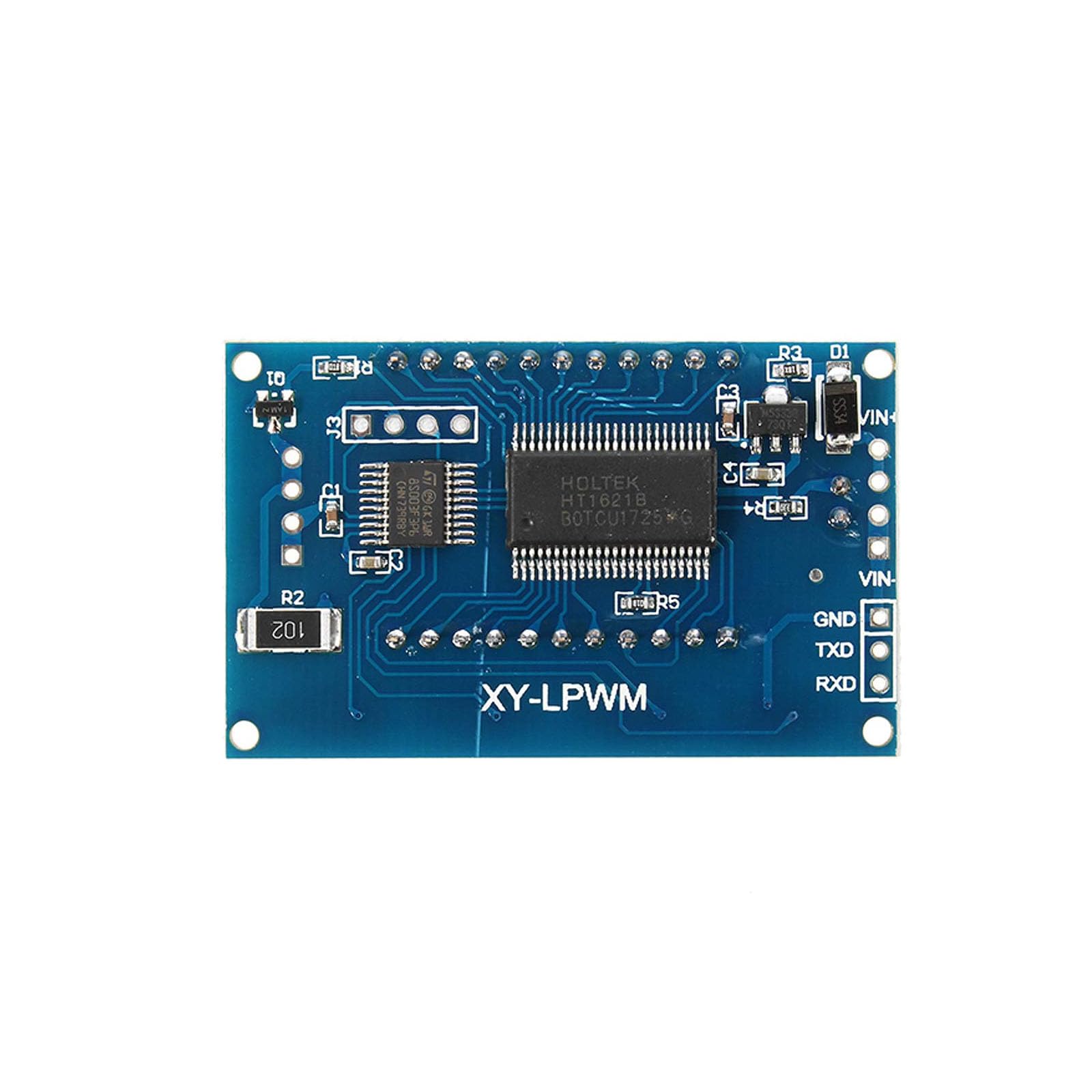 GERUI 3 generatori di segnale PWM a 1 canale, con ciclo di lavoro regolabile a frequenza di impulsi PWM, dotato di display LCD da 1 Hz-150 KHz, 3,3 V-30 V PWM