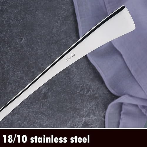 Miniatura 4 de TXHLYX Cucharón pequeño para salsa, cucharón pequeño de acero inoxidable 1810, apto para lavavajillas, 7.7 pulgadas, 1 paquete