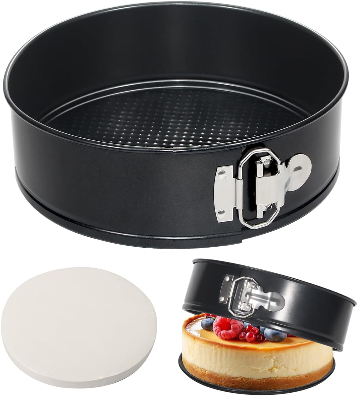 7 Inch Springform Pan for Instant Pot 6, 8 Qt Pressure Cooker 50Pcs Parchment...