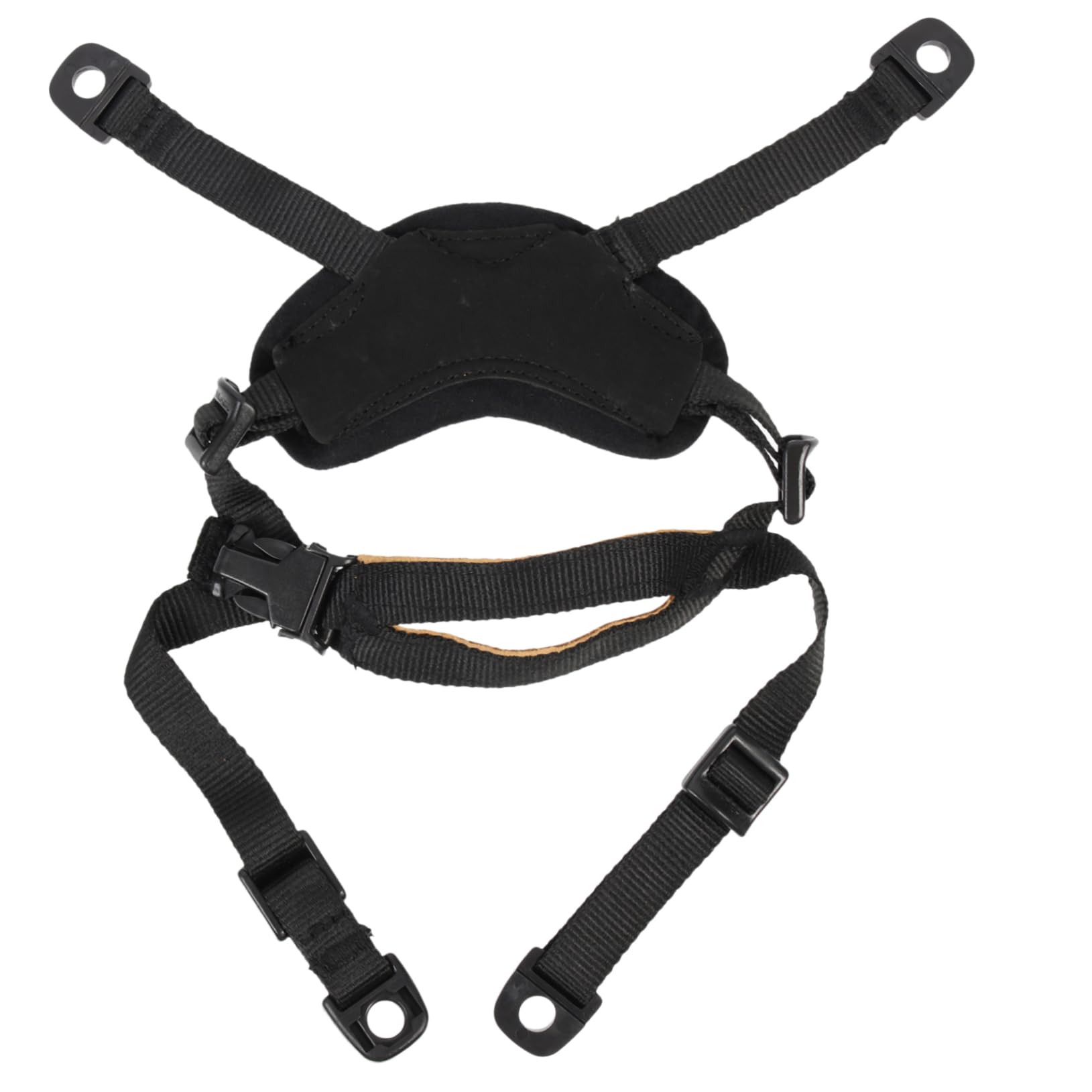 balacoo Universal Helmet Chin Strap Helmet Chinstrap Dial Suspension System for Hard Hat Black