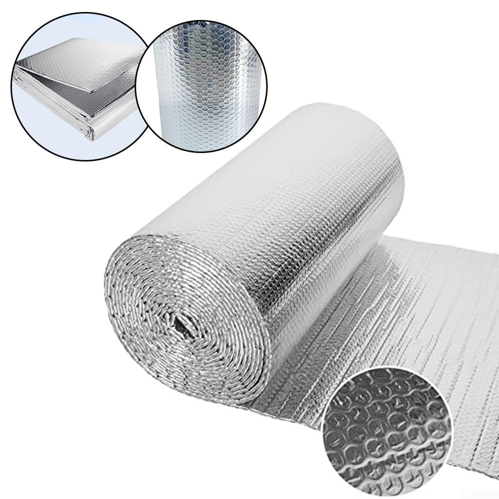 Rollo de papel de aluminio reflectante burbujeante diseñado para un control óptimo de la temperatura en estructuras