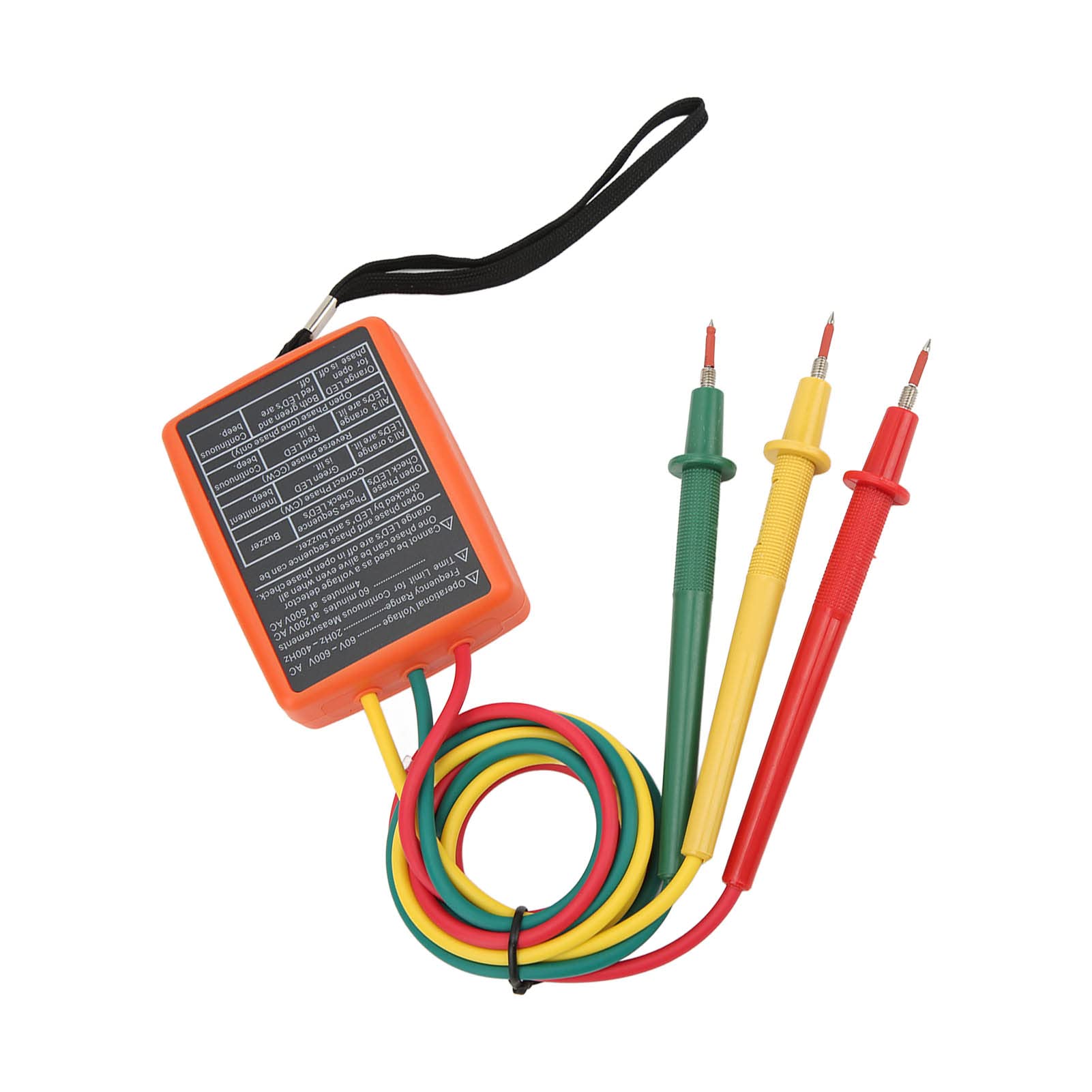 SM852B 3 Phase Rotation Tester for Electricity Testing AC 60~600V-image-33