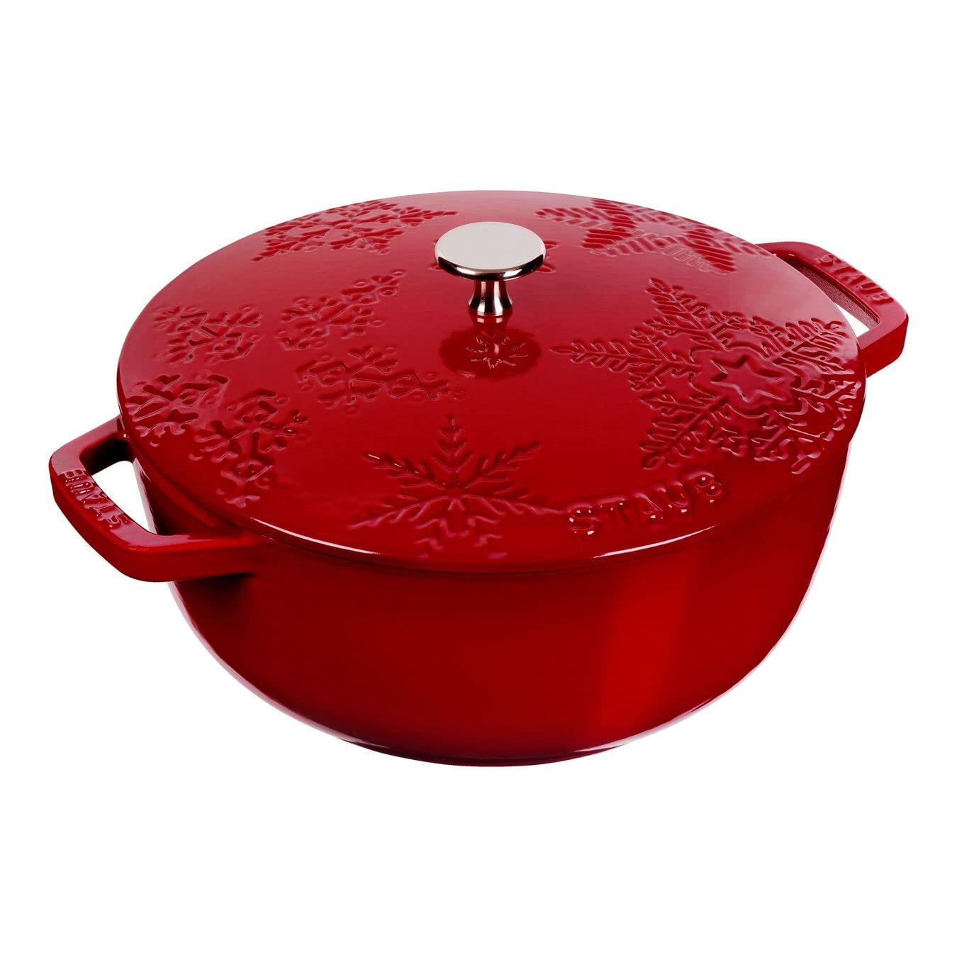 Amazon.co.jp: STAUB LIMITED EDITION COCOTTE/FRENCH OVEN, SNOWFLAKE