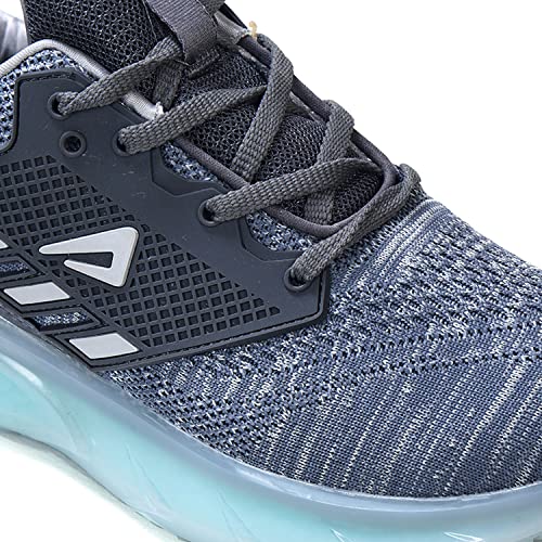 Image of Impakto Gravity Running Shoes for Men | Lightweight & Breathable Sports Shoes | Soft Cushioned Insole | Anti Skid EVA Sole | Laceup Shoes for Jogging, Walking, Gym & Casual Outings