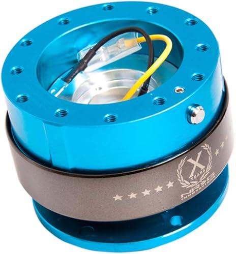 Miniatura 3 de NRG Innovaciones. Liberación rápida, M, azul, cromo titanio (New Blue BodyTitanium Chrome)