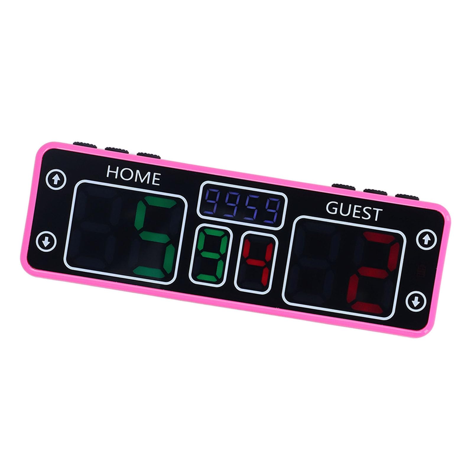 Elektronische Anzeigetafel LED 10 -digitische Touch Magnetic wiederaufladbare Digitale Anzeigetafel mit Tasten DC 5V Tragbarer drahtloser Score Keeper für Spielzimmer Hinterhof