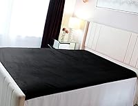 Vista 12 de Almohadilla de cama 100% impermeable y a prueba de manchas, masaje para parejas, ultrasuave, silenciosa, protector de sábanas de felpa con lados