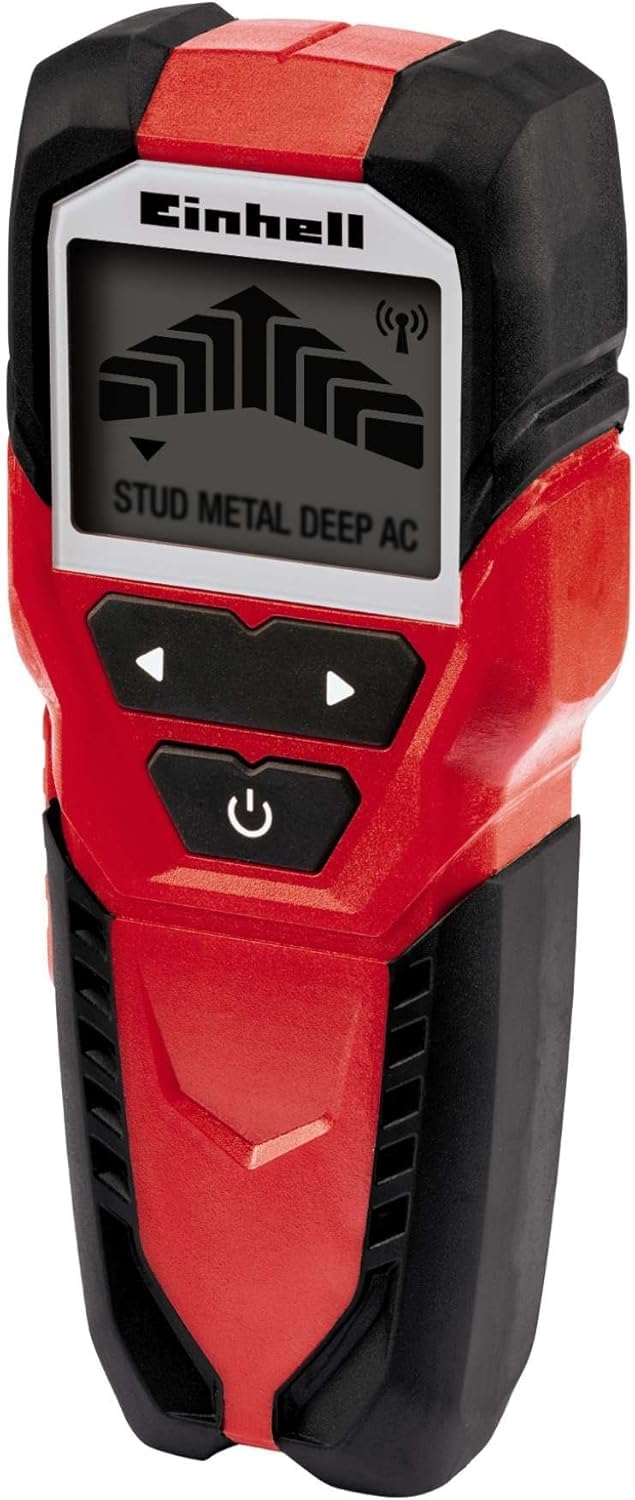 Einhell Détecteur digital TC-MD 50 (Profondeur de détection : bois 19 mm, métal 50 mm, cuivre 38 mm)