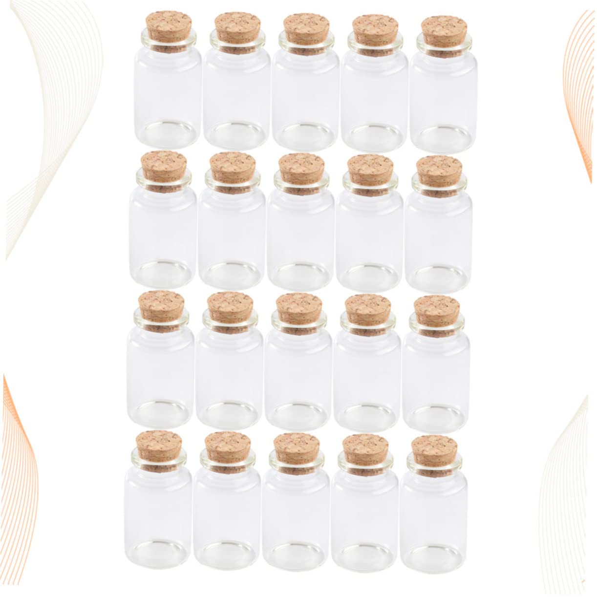 Lot De 10 Bouteilles D'eau Transparentes En Plastique PET De 250 Ml Pour Enfants, Avec Couvercle