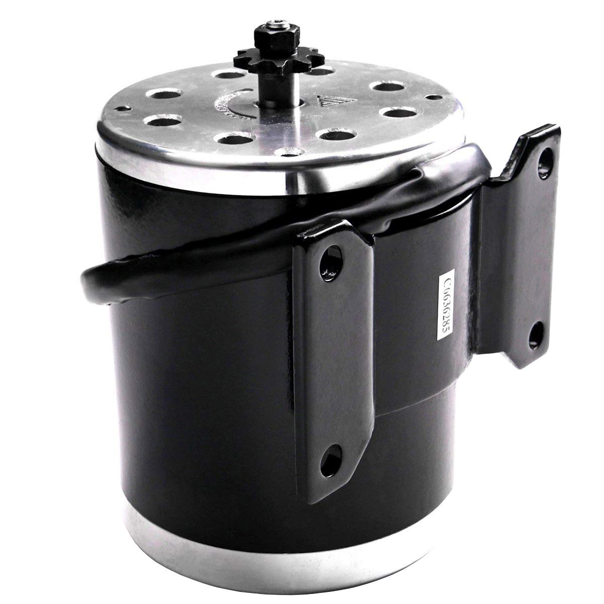 DC 24V 500W Brushed Motor, MY1020 Brush Electric Motor for Mini Bike Quad Go Cart E-Bike Scooter 2500RPM, 25H-11T Chain Drive, Horsepower 0.68HP / Rated Current 27.4A