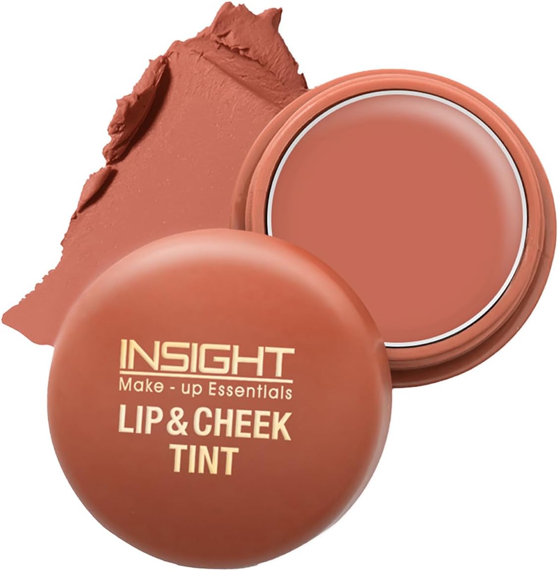 INSIGHT Lip & Cheek Tint - Country Pumpkin (3 g) | Matte Finish | With Vitamin E | Long-Lasting, Lightweight Multipurpose Tint for Lips & Cheeks | Smooth Application | All Skin Types