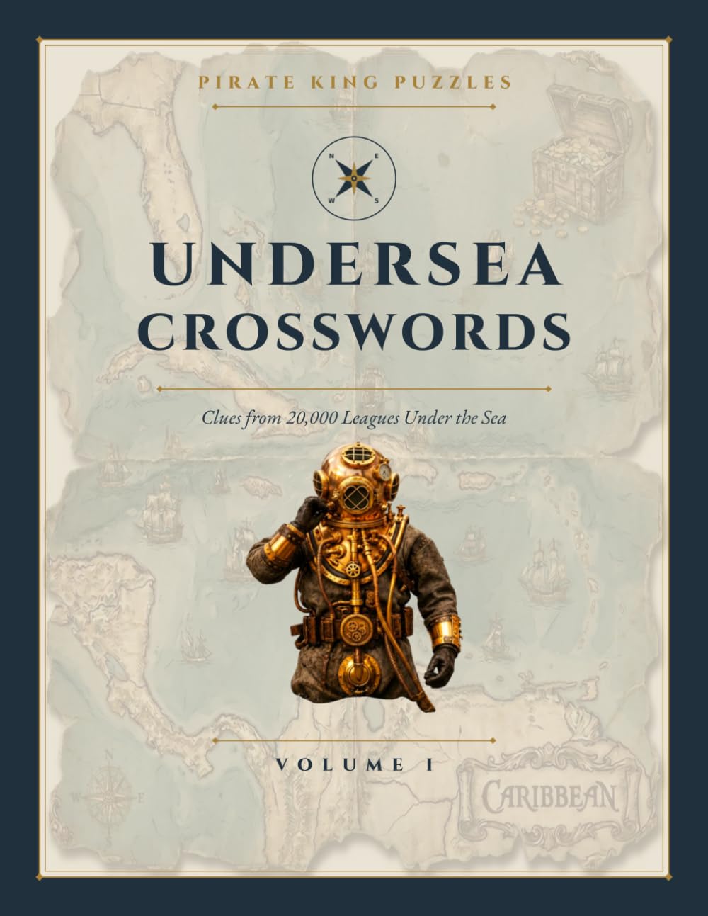 Pirate King Puzzles: Undersea Crosswords: Clues from 20,000 Leagues Under the Sea
