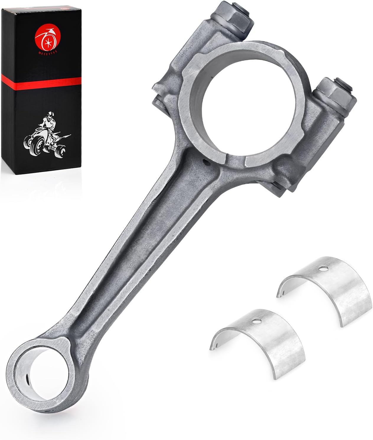 Connecting Rod & Bearing For Yamaha Gas Golf Cart G2 G5 G8 G9 G11 G14 A 1985-1996 J38-11650-00-00 J38-11656-00-00