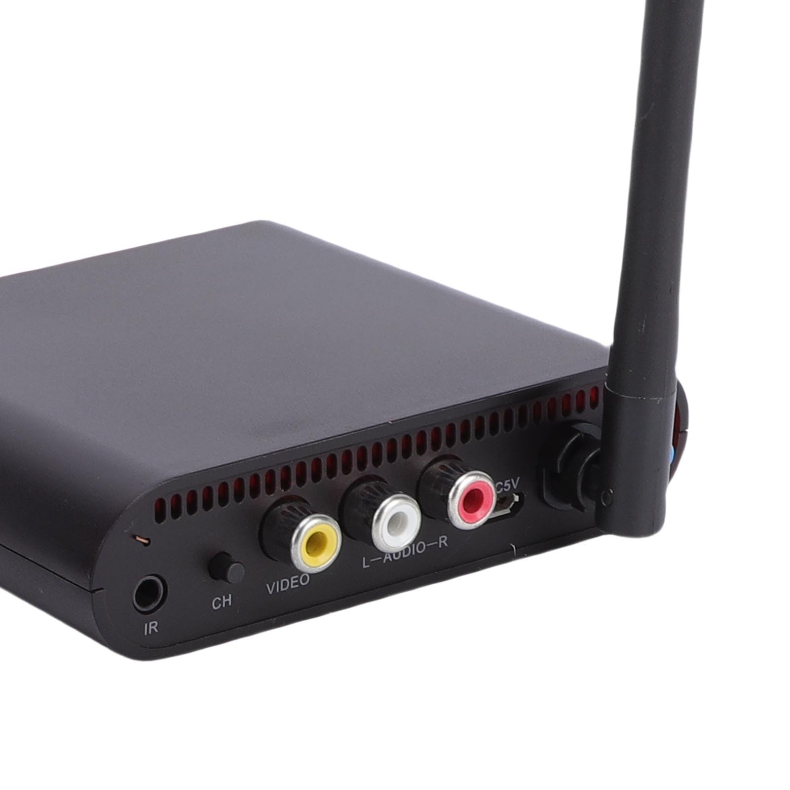 Vikye Bezprzewodowy Przedłużacz HDMI, 400 M / 1312,34 Stóp Zestaw Bezprzewodowego Nadajnika i Odbiornika HDMI, 8-kanałowy Adapter Audio do Telewizora Głośnik Zasilany z Komputera PC (wtyczka UE)