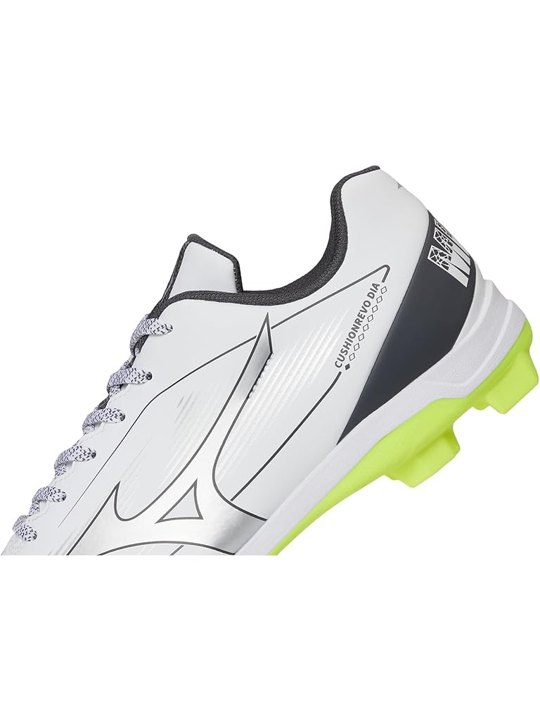 White Mizuno Cushionrevo Diamond Tpu