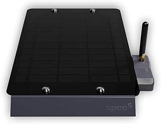 SpecFive Voyager Solar-Powered LoRa Meshtastic Node with GPS & External Antenna, 915 MHz, Magnetic Car-Mount Meshtastic Device, Long-Range Off-Grid Communicator for Vehicles, Convoys & Remote Teams