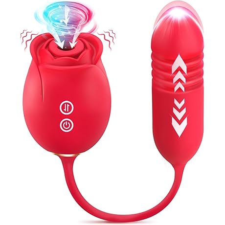 Rose Vibrator - Enhanced Rose Sex Toy for Women