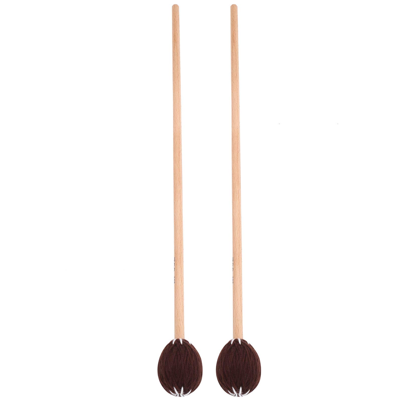 Bacchette per Marimba, Accessori per Strumenti a Percussione, in Faggio con Testa Tonda e Manico, for Percussionisti Professionisti e Dilettanti, During Esibizioni e Allenamenti