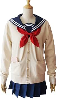 Amazon.co.jp: コスプレ衣装 僕のヒーローアカデミア トガヒミコ 渡我