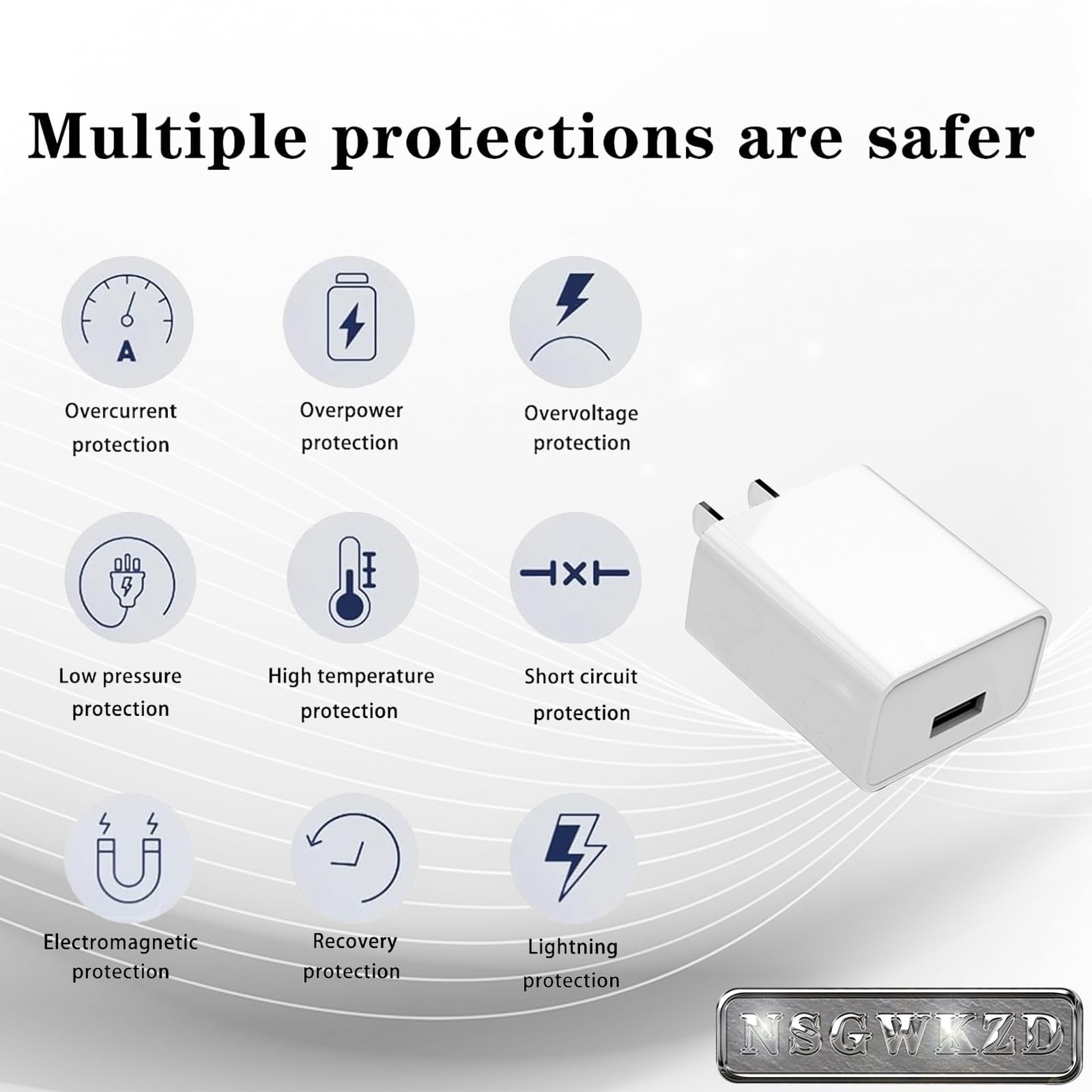 BOEEA Monitor Charge For Moonybaby, Owlet, V-Tech, Babysense, Eufy, VAVA, LBTech Baby Monitor, Micro USB Power Adapter Charging Cord 6 FT - View #9