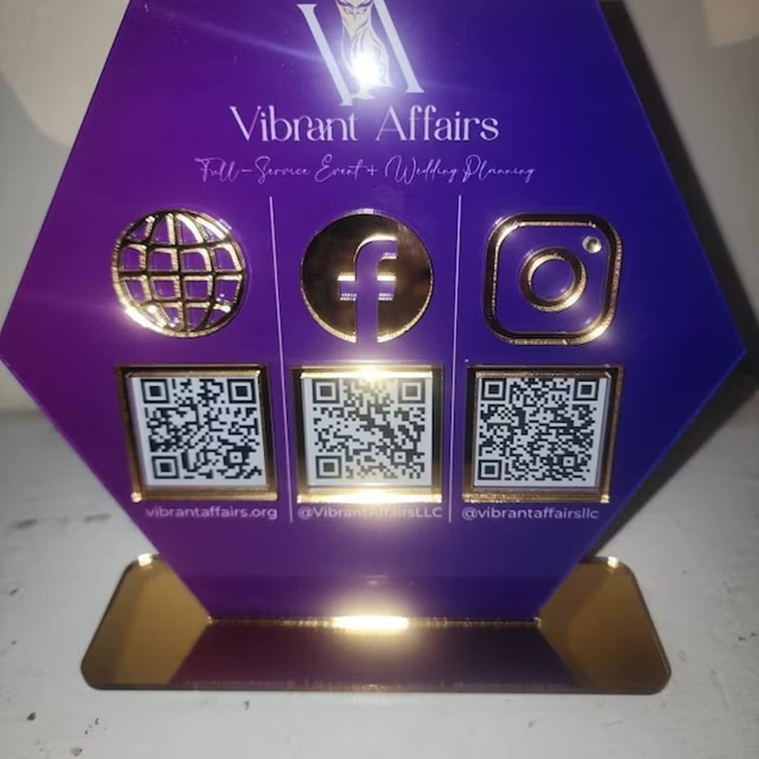 Multi QR Code Business Social Media Sign Payment Sign Instagram Facebook Zelle Venmo Cashapp QR Code Sign Double QR Code Sign Scan to Pay Sign CashApp Payment Sign PayPal Payment Sign