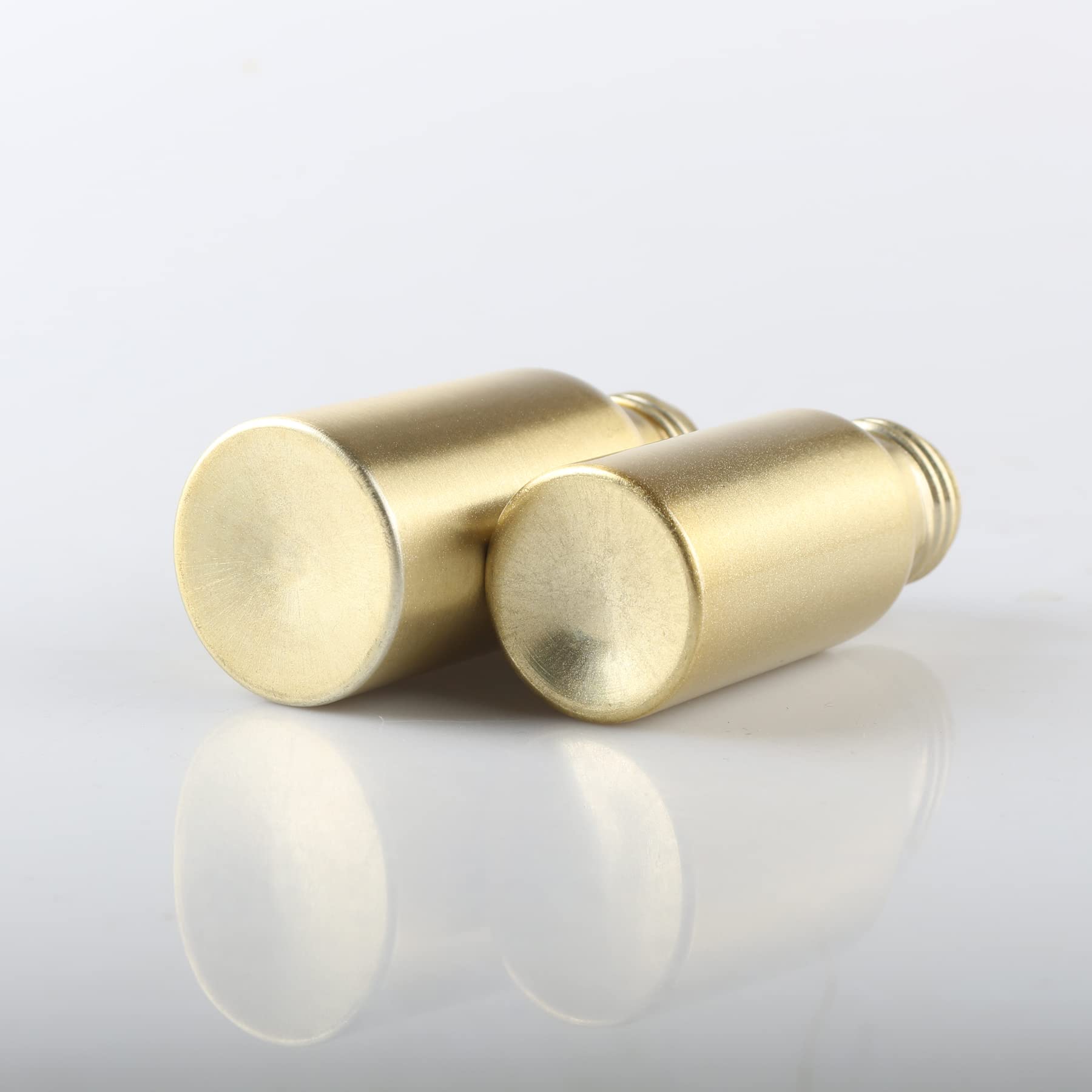 24 Stück 50 ml Leere Gold Aluminium Sprühflasche mit Schwarz Sprühkopf Parfümzerstäuber Feinen Nebel Wassersprüher Zerstäuber Nachfüllbarer für Parfüm Ätherisches Öl, 1x Trichter