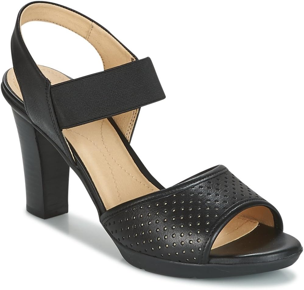 GEOX D JADALIS C Women's Open Toe Heel Sandals