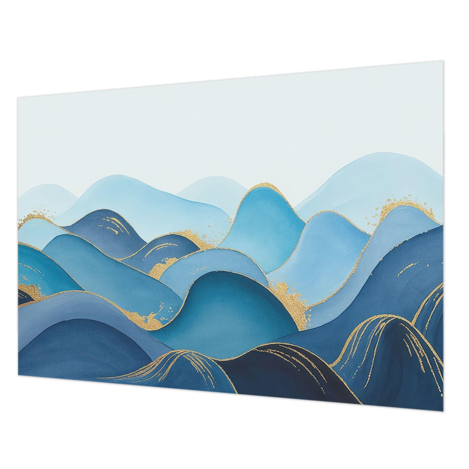 Papier peint paysage vallonné 208x146 cm Tulup décoration murale salon