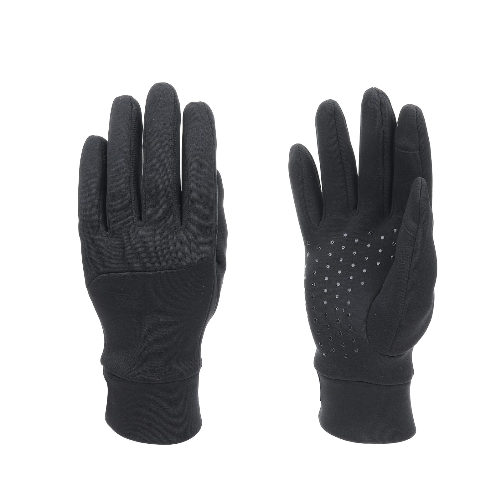 Generic Archfive Winter Gloves Touch Screen Ski Snow Gloves Liner Thermal Warm Black LXL