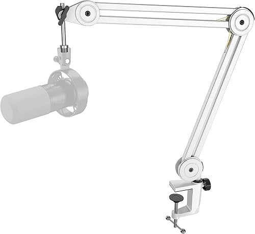 Miniatura 1 de FIFINE BM63 - Soporte de brazo para micrófono, soporte de micrófono resistente de metal, suspensión de tijera, brazo ajustable para grabación de