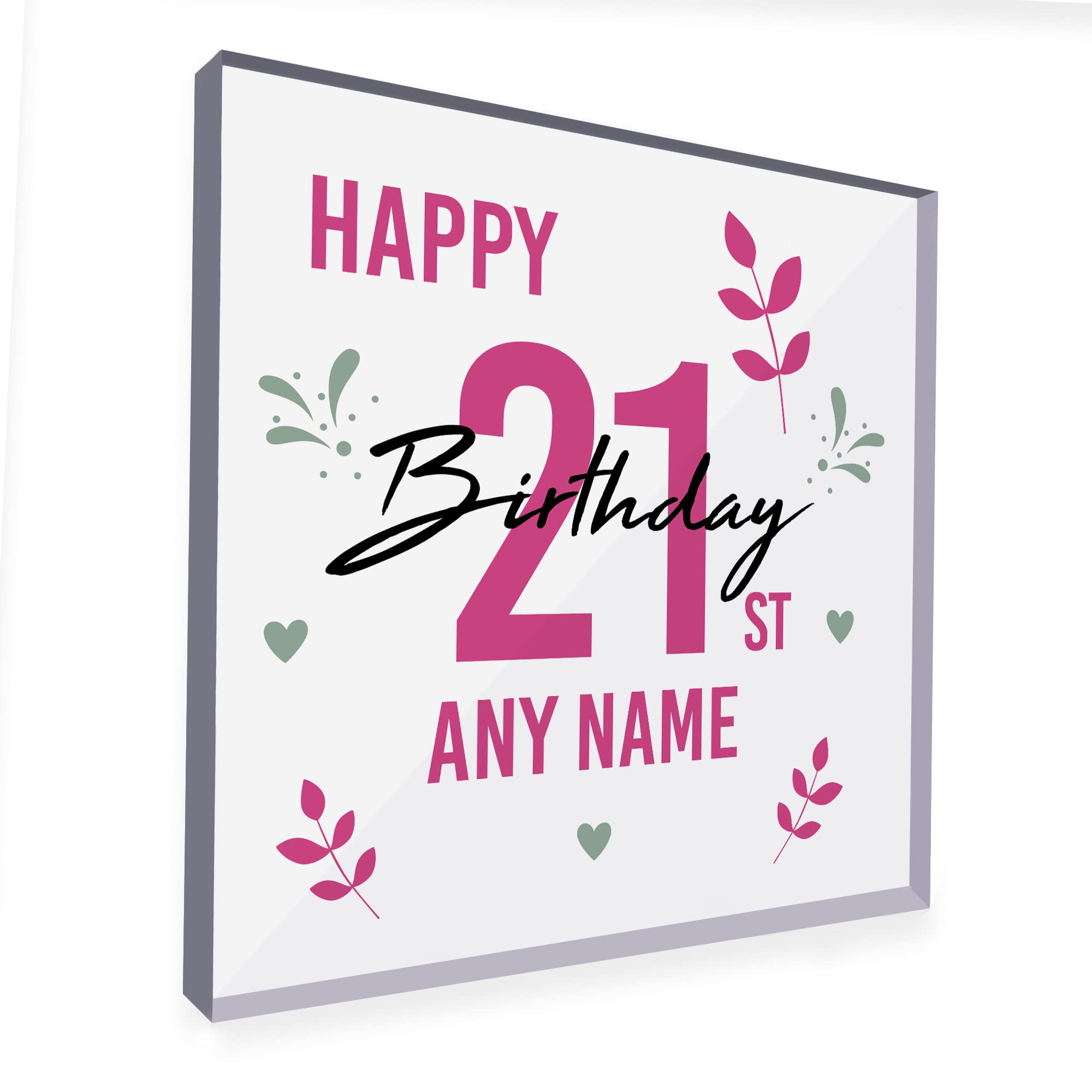 Red Ocean PERSONALISED 16th 18th 21st 30th Birthday Gifts For Women Daughter Mum Gifts