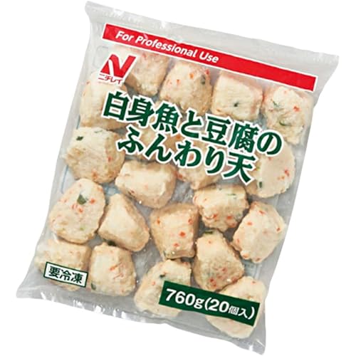 ニチレイ 白身魚と豆腐のふんわり天®(タレなし)